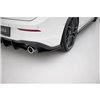 Maxton - Street Pro Lame Du Pare Chocs Arriere V.1 Volkswagen Golf GTI / GTE / R-Line Mk8 Noir