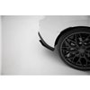 Maxton - Street Pro Lame Du Pare Chocs Arriere V.1 Volkswagen Golf GTI / GTE / R-Line Mk8 Noir