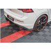 Maxton - Street Pro Lame Du Pare Chocs Arriere V.1 Volkswagen Golf GTI / GTE / R-Line Mk8 Noir