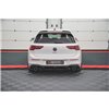 Maxton - Street Pro Lame Du Pare Chocs Arriere V.1 Volkswagen Golf GTI / GTE / R-Line Mk8 Noir