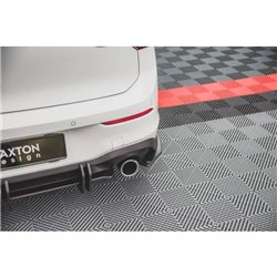 Maxton - Street Pro Lame Du Pare Chocs Arriere V.1 Volkswagen Golf GTI / GTE / R-Line Mk8 Noir
