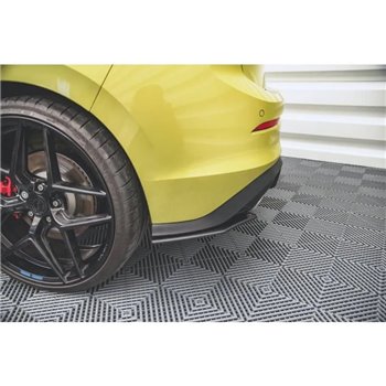 Maxton - Street Pro Lame Du Pare Chocs Arriere Volkswagen Golf GTI Clubsport Mk8 Facelift Noir