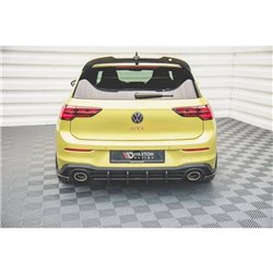Maxton - Street Pro Lame Du Pare Chocs Arriere Volkswagen Golf GTI Clubsport Mk8 Facelift Noir