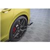 Maxton - Street Pro Lame Du Pare Chocs Arriere Volkswagen Golf GTI Clubsport Mk8 Facelift Noir + Rabats Brillant 