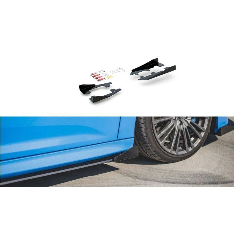 Maxton - Side Flaps Ford Focus RS Mk3 Rabats Brillant