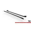 Maxton - Street Pro Rajouts Des Bas De Caisse Seat Leon FR Mk4 Noir-Rouge + Rabats Brillant