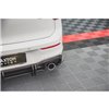 Maxton - Street Pro Lame Du Pare Chocs Arriere V.1 Volkswagen Golf GTI / GTE / R-Line Mk8 Noir-Rouge