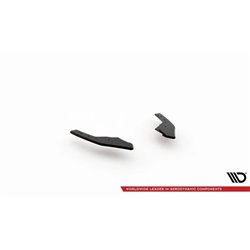 Maxton - Street Pro Lame Du Pare Chocs Arriere V.1 Volkswagen Golf GTI / GTE / R-Line Mk8 Noir-Rouge