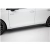 Maxton - Street Pro Rajouts Des Bas De Caisse Volkswagen Golf GTI Clubsport Mk8 Facelift Noir + Rabats Brillant 