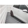 Maxton - Street Pro Rajouts Des Bas De Caisse Volkswagen Golf GTI Clubsport Mk8 Facelift Noir + Rabats Brillant 