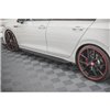 Maxton - Street Pro Rajouts Des Bas De Caisse Volkswagen Golf GTI Clubsport Mk8 Facelift Noir + Rabats Brillant 