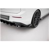 Maxton - Street Pro Lame Du Pare Chocs Arriere Volkswagen Golf GTI / GTE / R-Line Mk8 Noir + Rabats Brillant