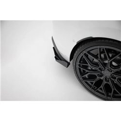 Maxton - Street Pro Lame Du Pare Chocs Arriere Volkswagen Golf GTI / GTE / R-Line Mk8 Noir + Rabats Brillant
