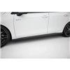 Maxton - Street Pro Rajouts Des Bas De Caisse Volkswagen Golf GTI Clubsport Mk8 Facelift Noir-Rouge
