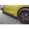 Maxton - Street Pro Rajouts Des Bas De Caisse Volkswagen Golf GTI Clubsport Mk8 Facelift Noir-Rouge