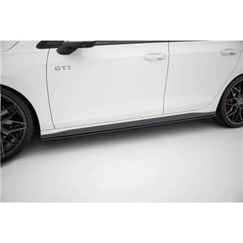 Maxton - Street Pro Rajouts Des Bas De Caisse Volkswagen Golf GTI Clubsport Mk8 Facelift Noir