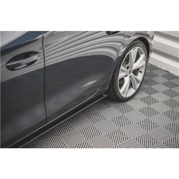 Maxton - Street Pro Rajouts Des Bas De Caisse Seat Leon FR Mk4 Noir-Rouge