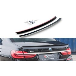 Maxton - Spoiler Cap BMW 7 G11 / G12 Noir Brillant