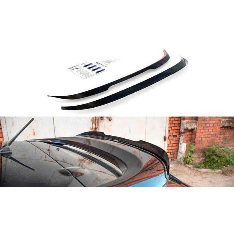 Maxton - Spoiler Cap Mitsubishi Lancer Sportback Mk8 Noir Brillant