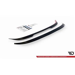 Maxton - Becquet Mitsubishi Lancer Sportback Mk8 Noir Brillant