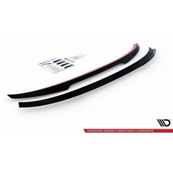 Maxton - Becquet BMW 6 GT G32 M-Pack Noir Brillant