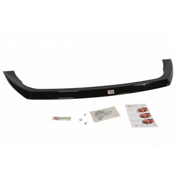 Maxton - Lame Du Pare-Chocs Avant V.2 Skoda Octavia RS Mk3 Noir Brillant