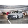 Maxton - Lame Du Pare-Chocs Avant V.2 Skoda Octavia RS Mk4 Noir Brillant