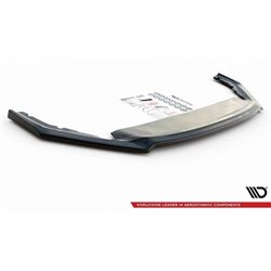 Maxton - Lame Du Pare-Chocs Avant V.2 Skoda Octavia RS Mk4 Noir Brillant