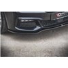 Maxton - Lame Du Pare-Chocs Avant V.1 BMW 7 M-Pack G11 /G12 Noir Brillant