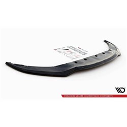Maxton - Lame Du Pare-Chocs Avant V.1 BMW 7 M-Pack G11 /G12 Noir Brillant