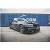 Maxton - Lame Du Pare-Chocs Avant V.2 BMW 7 M-Pack G11 /G12 Noir Brillant