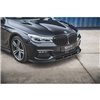 Maxton - Lame Du Pare-Chocs Avant V.2 BMW 7 M-Pack G11 /G12 Noir Brillant