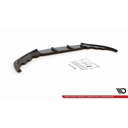 Maxton - Lame Du Pare-Chocs Avant V.2 BMW 7 M-Pack G11 /G12 Noir Brillant