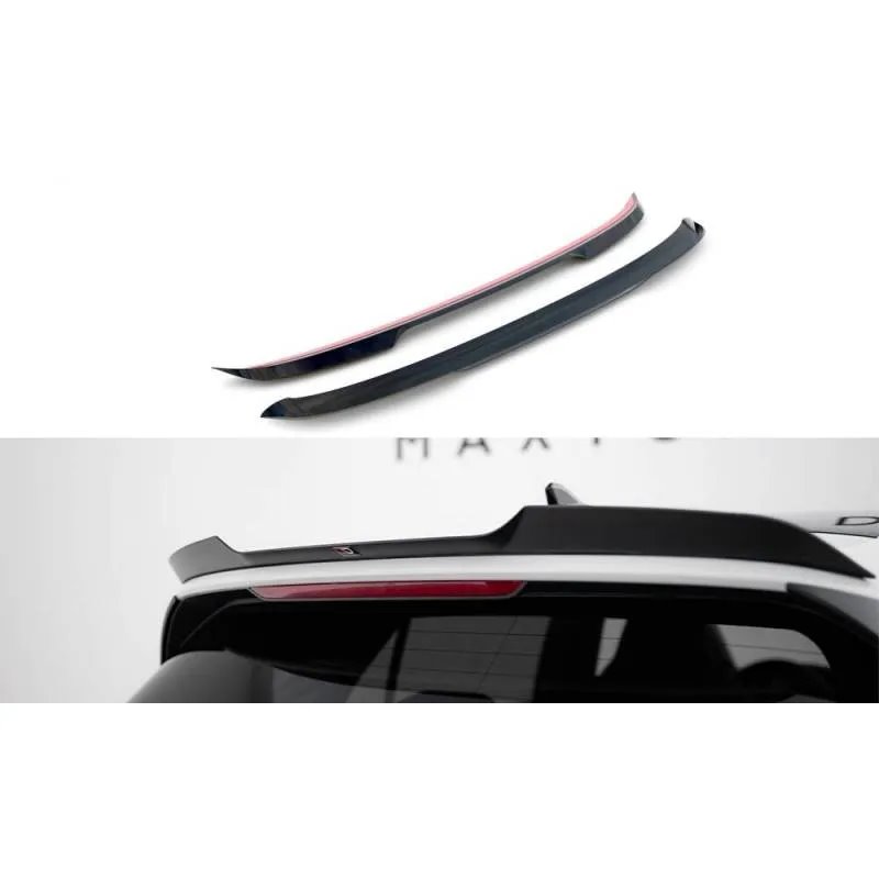 Maxton - Spoiler Cap V.2 Volkswagen Golf GTI / GTE / GTD / R-Line / R Mk8 Noir Brillant