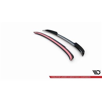 Maxton - Becquet V.2 Volkswagen Golf GTI / GTE / GTD / R-Line / R Mk8 Noir Brillant