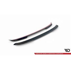 Maxton - Becquet V.2 Volkswagen Golf GTI / GTE / GTD / R-Line / R Mk8 Noir Brillant