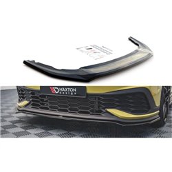 Maxton - Lame Du Pare-Chocs Avant V.3 Volkswagen Golf GTI Clubsport Mk8 Noir Brillant