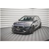 Maxton - Lame Du Pare-Chocs Avant V.3 Seat Leon FR Mk4 Noir Brillant