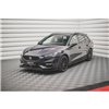 Maxton - Lame Du Pare-Chocs Avant V.4 Seat Leon FR Mk4 Noir Brillant