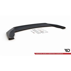 Maxton - Lame Du Pare-Chocs Avant V.4 Seat Leon FR Mk4 Noir Brillant