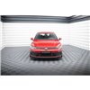 Maxton - Lame Du Pare-Chocs Avant V.2 + Ailerons Volkswagen Golf GTI / GTE / GTD / R-Line Mk8 Noir Brillant