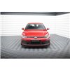 Maxton - Lame Du Pare-Chocs Avant V.3 + Ailerons Volkswagen Golf GTI / GTE / GTD / R-Line Mk8 Noir Brillant