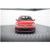 Maxton - Lame Du Pare-Chocs Avant V.4 Volkswagen Golf GTI / GTE / GTD / R-Line Mk8 Noir Brillant