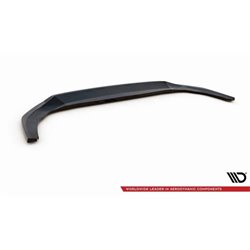 Maxton - Lame Du Pare-Chocs Avant V.4 Volkswagen Golf GTI / GTE / GTD / R-Line Mk8 Noir Brillant