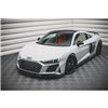 Maxton - Lame Du Pare-Chocs Avant V.1 Audi R8 Mk2 Facelift Noir Brillant