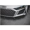 Maxton - Lame Du Pare-Chocs Avant V.1 Audi R8 Mk2 Facelift Noir Brillant