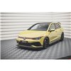 Maxton - Lame Du Pare-Chocs Avant V.2 Volkswagen Golf GTI Clubsport Mk8 Noir Brillant