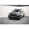 Maxton - Lame Du Pare-Chocs Avant V.1 BMW X7 M-Pack G07 Noir Brillant