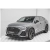 Maxton - Lame Du Pare-Chocs Avant V.1 Audi Q3 Sportback S-Line F3 Noir Brillant