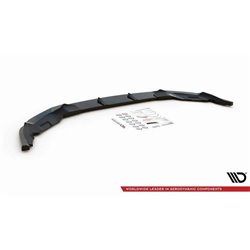 Maxton - Lame Du Pare-Chocs Avant BMW 6 GT M-Pack G32 Facelift Noir Brillant